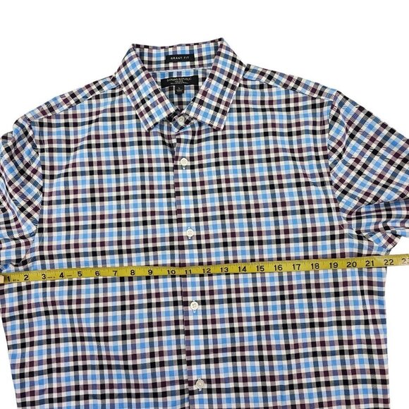 Banana Republic Men's Non-Iron Grant Fit Button Long Sleeve Shirt – Size Large - Picture 7 of 13